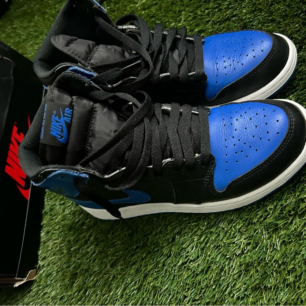 Jordan 1 High Royal Toe Size 6.5